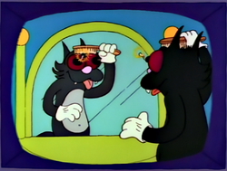 Untitled Itchy & Scratchy cartoon (Itchy & Scratchy & Marge