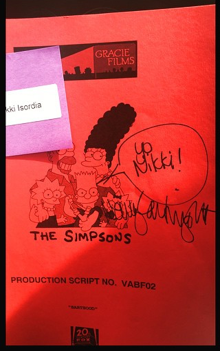 The script cover of the episode