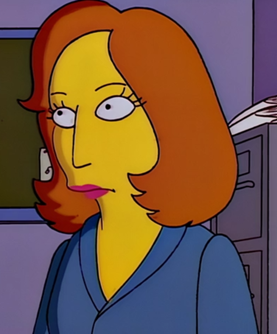 Dana Scully - Wikisimpsons, the Simpsons Wiki
